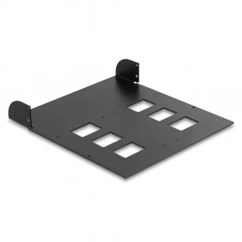 Montavimo rėmelis DeLOCK 5,25 colio metalinis dviejų mobiliųjų lentynų montavimui 47011 47005