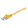 Wentronic Goobay CAT 5e Patch Laidas, U/UTP, Geltonas, 15 m - CCA vario mišinys (68351)