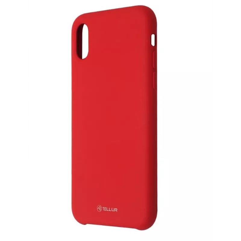Tellur Silikoninis dėklas iPhone XS — Raudonas