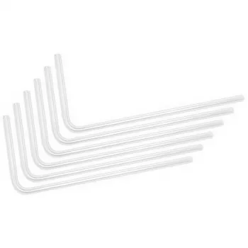 EK Water Blocks EK-Loop Hard Tube 14/10mm akriliniai vamzdeliai, lenkti 90 laipsnių - 80cm, 6 vnt.