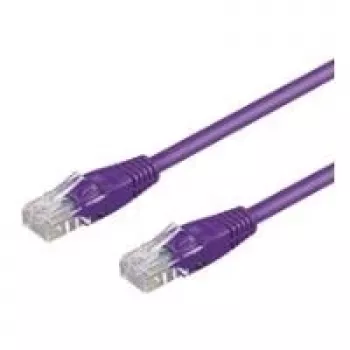 Tinklo kabelis Goobay 1,5 m 2xRJ-45 Violetinis Cat5