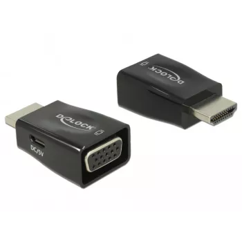 DeLOCK 65902 HDMI A (vyriškas) į VGA (moteriškas) adapteris
