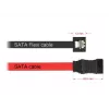 SATA kabelis DeLOCK 0,2 m 2x SATAIII juodas