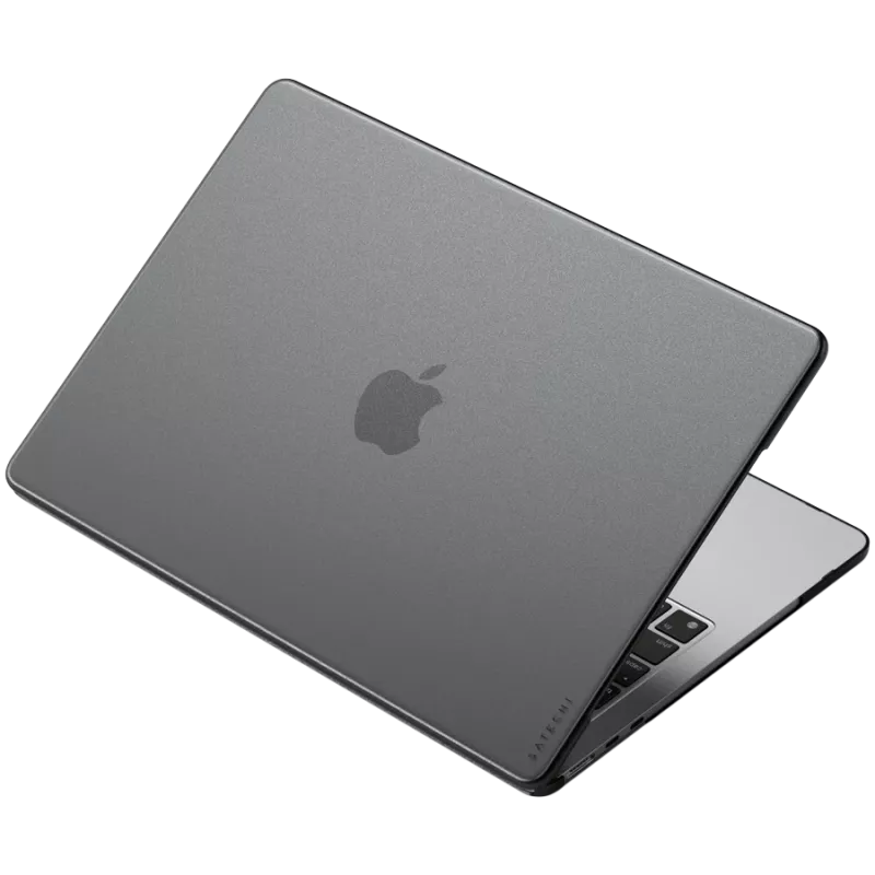 Satechi Eco Hardshell apsauginis dėklas ST-MBAM2DR, skirtas MacBook Air 13 M2, tamsios spalvos
