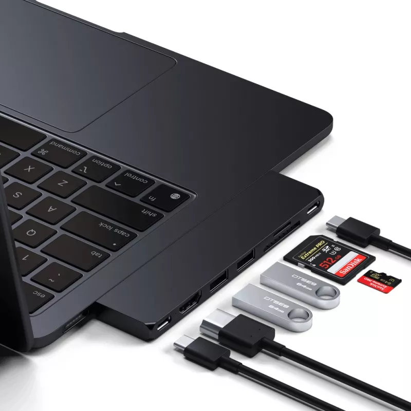 Docking stotelė Satechi ST-HUCPHSD USB 3.2 Gen 2 Type-C juoda