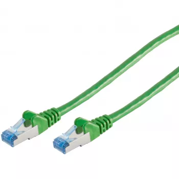 Tinklo kabelis ShiverPeaks S/CONN 75711-0.25G Žalias 0,25 m Cat6a S/FTP