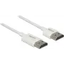 HDMI kabelis DeLOCK 85138 3 m, A tipo kištukas – A tipo kištukas, baltas