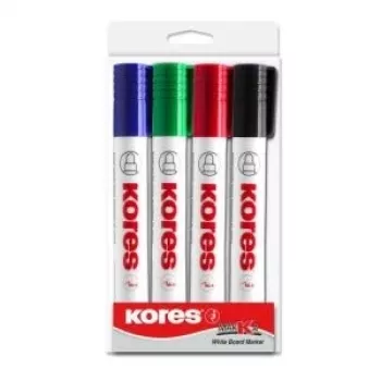 Kores M20843 rašiklių rinkinys – juoda, mėlyna, žalia, raudona, balta (10 vnt.)