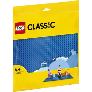 LEGO Classic statybinė plokštė 11025 – mėlyna bazinė plokštė 32×32 kauliukų, 250×250 mm
