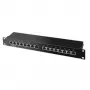 Patch Panel ShiverPeaks 75064 – 19 colių montavimo skydas tinklo kabeliams