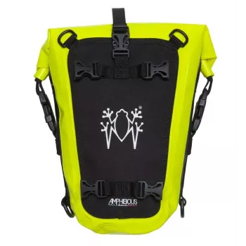 Vandeniui atspari kuprinė Multybag geltona fluo