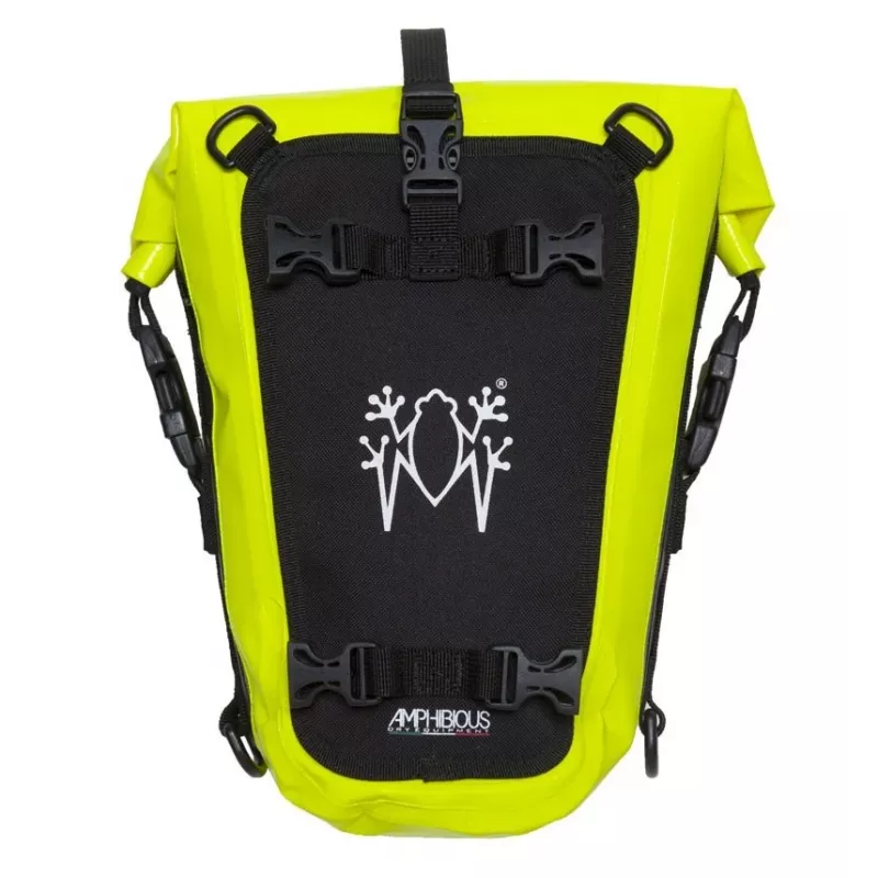 Vandeniui atspari kuprinė Multybag geltona fluo