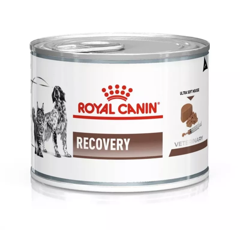 Šlapias maistas šunims Royal Canin Recovery Adult 195 g – paukštiena, 73% drėgmės, 12,7% baltymų