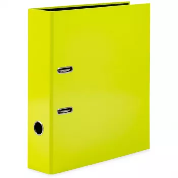 Segtuvas HERMA 20063 A4 geltonas apvalus žiedas 70 mm