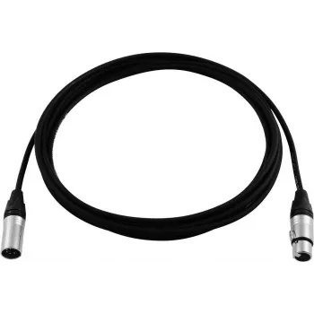 PSSO XLR 5 kontaktų DMX laidas, Neutrik jungtys, 3 m
