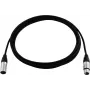 PSSO XLR 5 kontaktų DMX laidas, Neutrik jungtys, 3 m