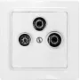 Eltako TV/RF/SAT dangtelis E-Design55 TV55E/3-wg (30055840)