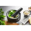 Grūstuvas GEFU 35300 juodas granitas nerūdijantis plienas 14 cm