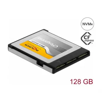 CFexpress atminties kortelė DeLOCK 128 GB TLC 54065