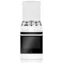 Laisvai pastatoma viryklė Amica SHM51071W balta dujinė 4 zonos 63L