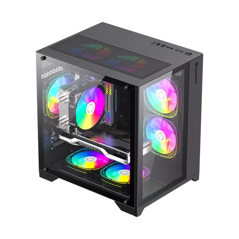 Gamemax INFINITY MINI BK korpusas M-ATX