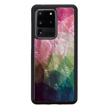 iKins apsauginis dėklas Samsung Galaxy S20 Ultra – vandens gėlė juoda