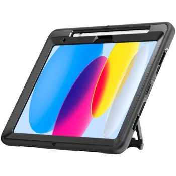 4smarts Rugged Case Grip dėklas iPad 10.9 27,7 cm juodas