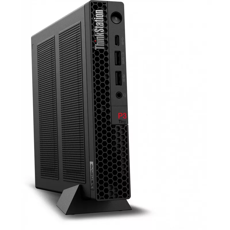 Lenovo ThinkStation P3 Tiny Gen 2 Intel Core Ultra 7 265 64 GB DDR5-SDRAM 1 TB SSD NVIDIA RTX A1000 Windows 11 Pro Mini PC darbo stotis juoda