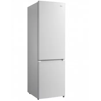 Laisvai pastatomas kombinuotas šaldytuvas-šaldiklis Midea MDRB380FGE01A, 270 L, No Frost, 180 cm, 41 dB, energijos klasė E, baltas