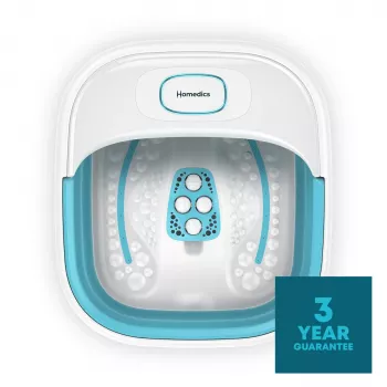 Pėdų vonelė HoMedics FB-70BL-EB – sulankstoma kompaktiška pėdų pirtelė namams