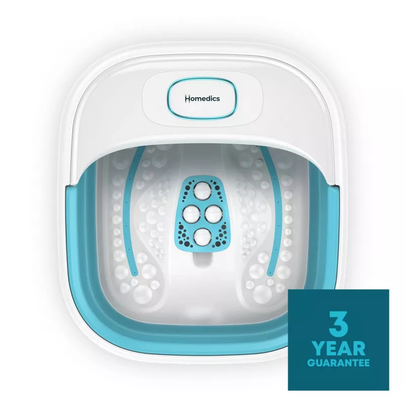 Pėdų vonelė HoMedics FB-70BL-EB – sulankstoma kompaktiška pėdų pirtelė namams