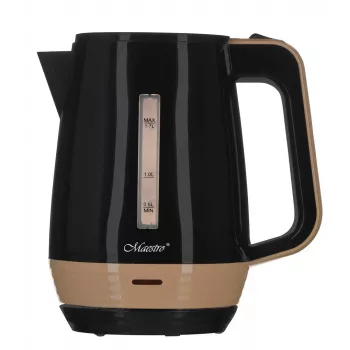Maestro MR-033 elektrinis virdulys, 1,7 l, 2200 W, juodas