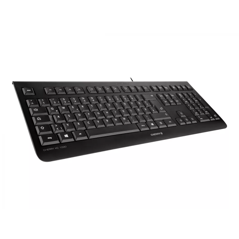 Cherry KC 1000 – klaviatūra – Šiaurės šalių išdėstymas – juoda