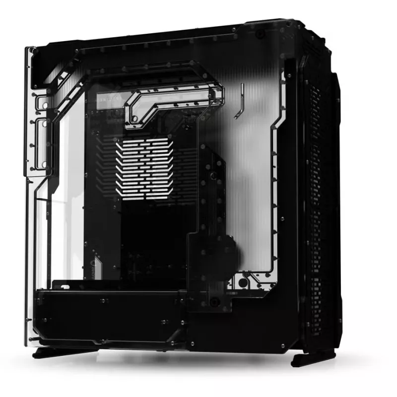 Šoninis dangtelis PC korpusui Singularity Spectre 4 Dual Loop, skaidrus akrilas
