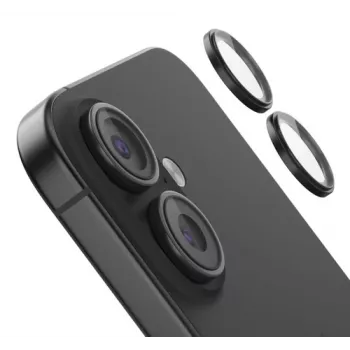 Apsauginis stiklas fotoaparatui Belkin OVA181HQBK, skirtas iPhone 16 / 16 Plus, 2 vnt.