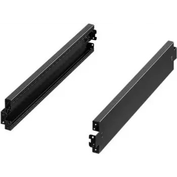Apdailinė plokštė Rittal VX 8660.036 juodas plienas 1200mm gylis 100mm aukštis