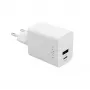 Kelioninis įkroviklis FIXED Fixed Mini USB-C/USB 45W – kompaktiškas dviejų prievadų sieninis adapteris