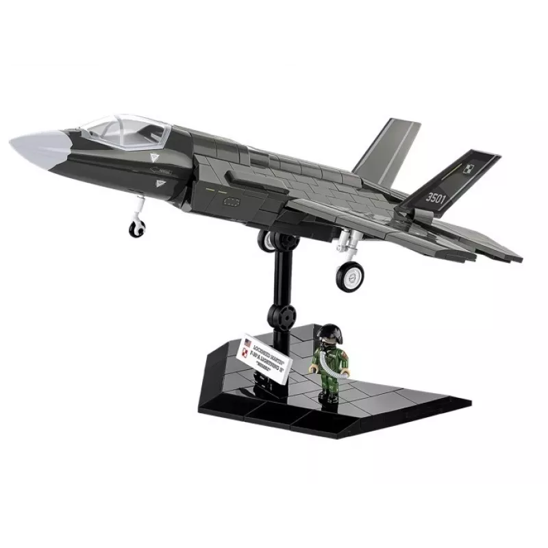 Konstruktorius Cobi F-35A Lightning II — 605 dalių, mastelio modelis