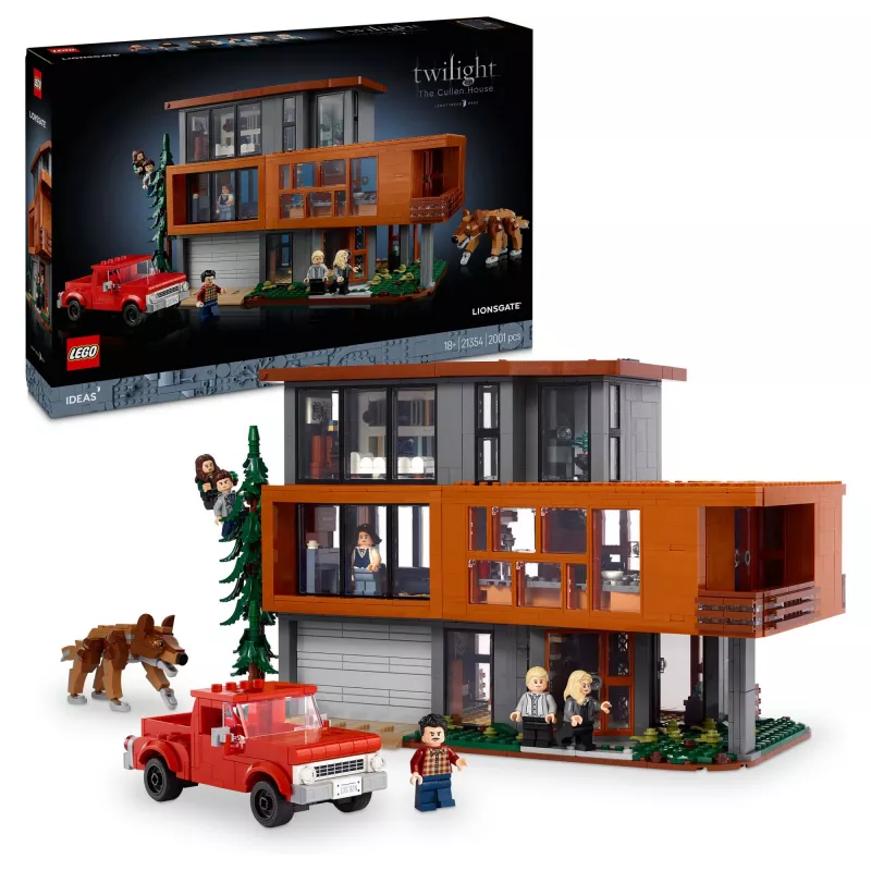 LEGO Cullen House 21354 Ideas modelis — daugiau nei 1000 dalių modulinis pastatas