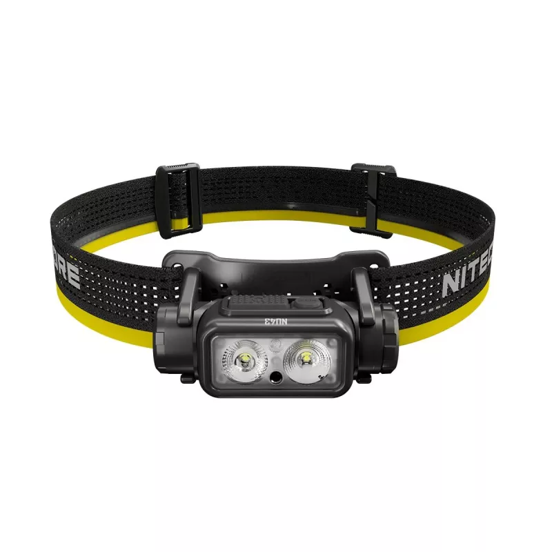 Galvos žibintas Nitecore NU43 1400 liumenų kompaktiškas lengvas