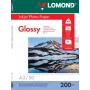 Lomond blizgus foto rašalinis popierius 200 g/m² A3, 50 lapų