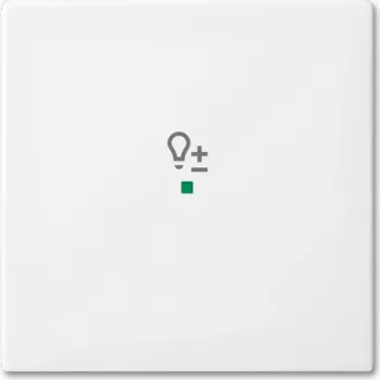 Busch-Jaeger 2CKA006220A0359 Dengiamoji plokštelė jutiklio laikikliui ir lizdui balta