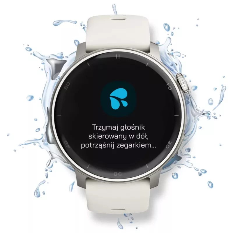 Išmanusis laikrodis Stelio Activ GPS 46mm sidabrinis STSWA101SR