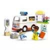 LEGO DUPLO 10447 Greitosios pagalbos automobilis su vairuotoju