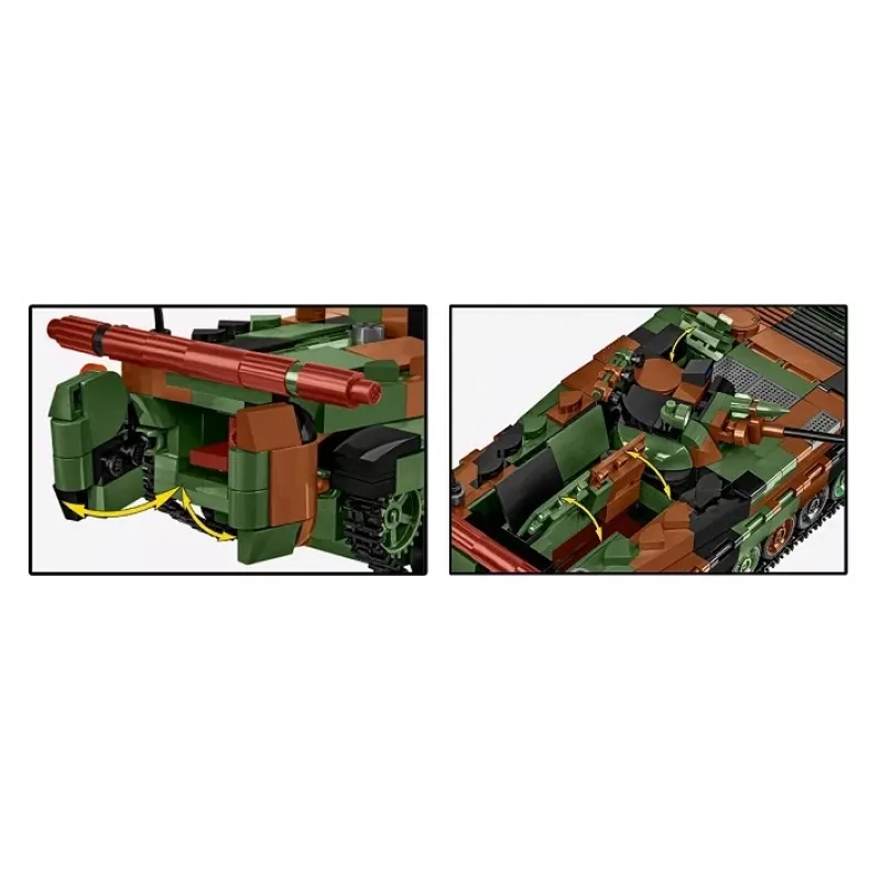 Konstruktorių rinkinys Cobi Armed Forces BWP-1 2630 – Lenkijos/Ukrainos amfibinis pėstininkų kovos mašinos modelis