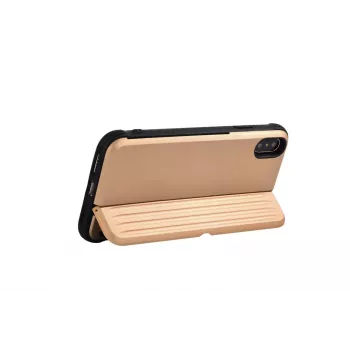 Apsauginis dėklas telefonui Devia H-Card Series, iPhone XS Max 6.5, auksinis