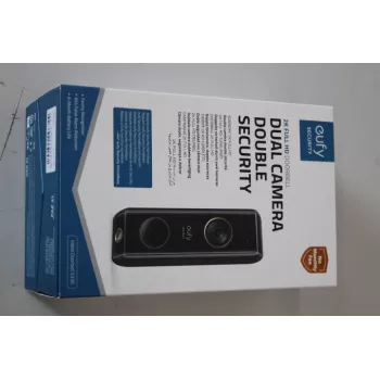 Vaizdo durų skambutis Eufy Doorbell 2 Pro T8213G11SO, juodas, atnaujintas (įbrėžimas viršuje)