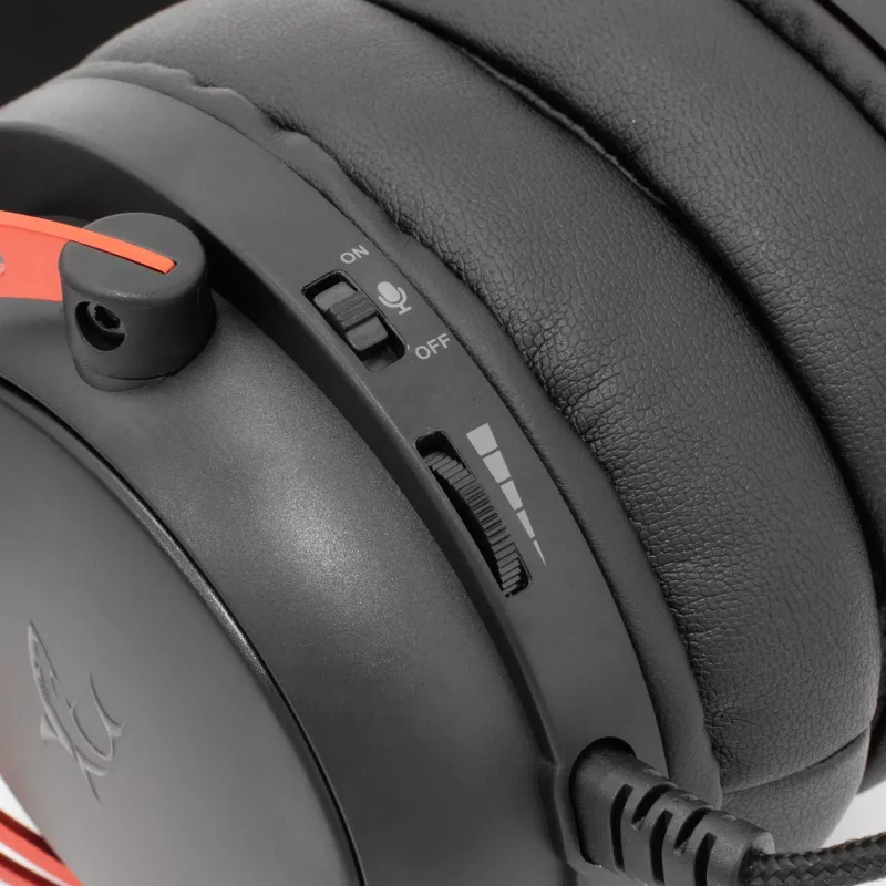Ausinės White Shark GH-2341 Gorilla Black/Red