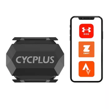 Cycplus C3 kadenso ir greičio jutiklis – suderinamas su Wahoo, Zwift, Endomondo, MapMyRide ir kt.
