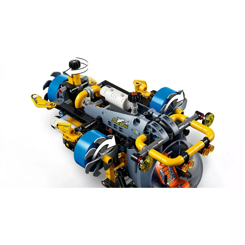 LEGO TECHNIC 42201 Giliavandenio tyrimo povandeninis laivas